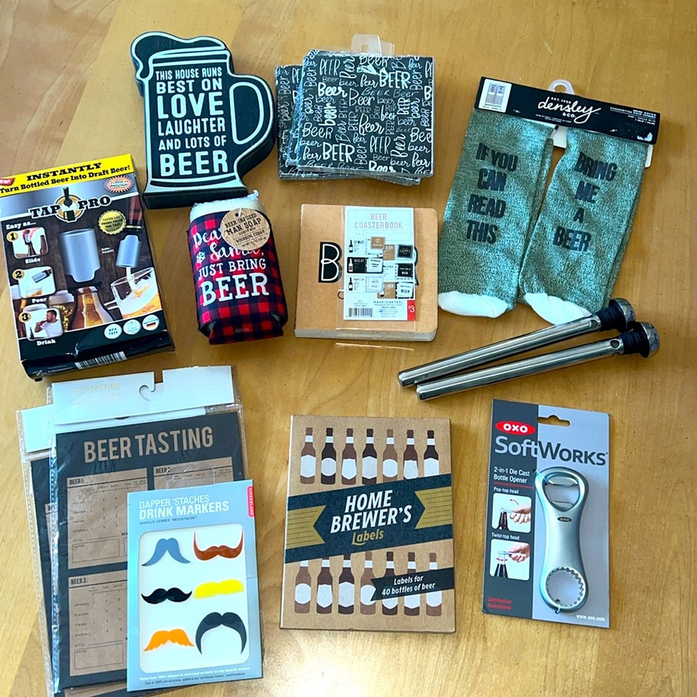 Beer-lover themed bundle (no beverages included) NEW